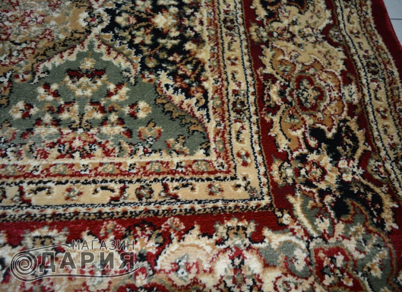 Тъкан персийски килим Blue stones 1773 red